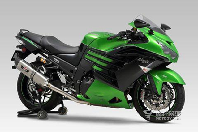 她是能合法上路的最大排量跑车——川崎六眼魔神 ZX-14R 13